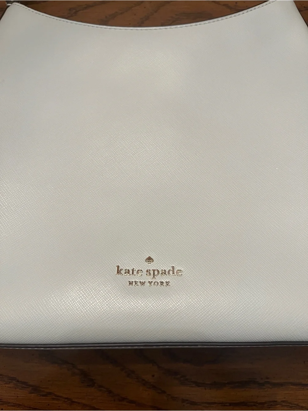 kate spade Mint Green Perry Saffiano Leather Shoulder Bag with Gold Logo